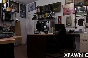 Sex In Shop With Big Schlong Blowjob Fucking Tight Pussy Sucking