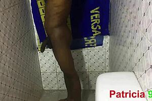 Mature chubby woman bent over for blowjob and fucking