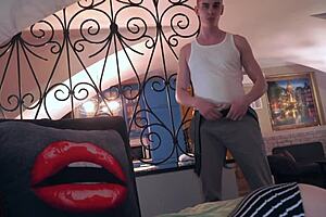 Damn, it's messed up, my step bro wanted me so bad I let him take my ass and mouth! 😱