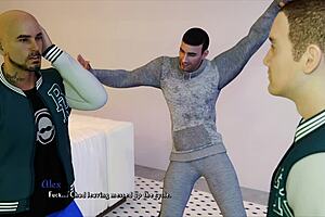 Chick route 58 throws dildos at jocks in Being a Dik