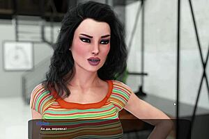 Milfy City Part 21: Blonde Slave Submits to Big Cock in 3D Cartoon BDSM Hardcore Pussy Play