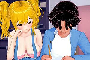 i love all the hardcore sex scenes in hs tutor part 3, from muff diving to deepthroat