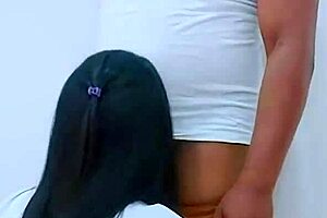 Teen couple engages in intense asian sex, reaching orgasm with creampie. Balloon pops during passionate 3d amateurs scene.