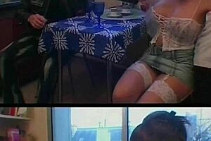 French MILF Earns Bonus with Big Tits Porn