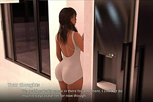 Blonde Milf Racheal's Fingering Fun Interrupted by Game and Masturbation