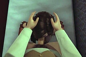 Intense Witcher sex with yennefer in 3d game, featuring big tits and hardcore action