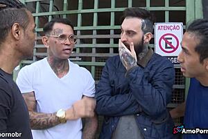 friends fuck milf in simple game part 1