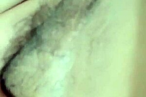 Homemade solo with vibrator, warning before cumming in personalized video