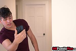 Megan Marx swallows big cock in foursome with Nickey Huntsman