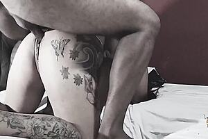 Latina mother-in-law takes it in big pussy at motel