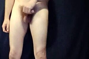 Gay Nude Jerkoff Session with Intense Cumshot