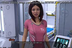 3D animated emo chick in space needs help in Stranded in Space 41