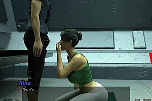 3D animated emo chick in space needs help in Stranded in Space 41