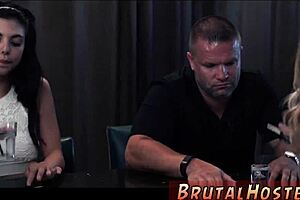 latina teen in hard metal bondage hd