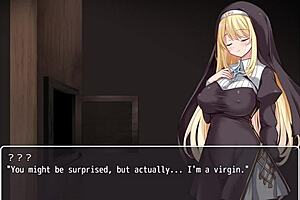 passion of sister christina in anime hentai game