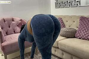 Doing yoga with my stepmother bbw in spanish