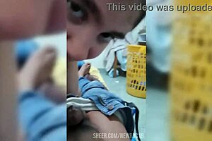 Load Of Cum Inside College Girl's Mouth After Party