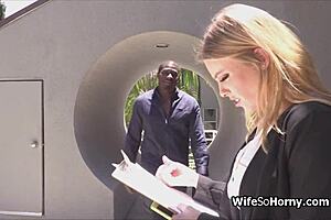 football stars big black cock in milf realtor