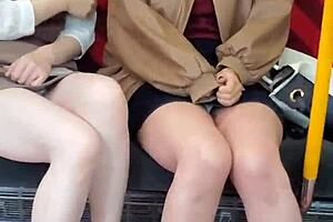 I love watching japanese cuties upskirt on the train, it's so teasing.