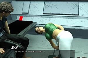 3D animated emo chick in space needs help in Stranded in Space 41