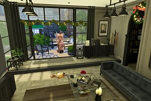 hunky sims 4 fucks furiously in sweaty gay summer heat