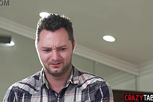 milf brittany andrews gets titfucked by big cock, pleasing her stepmom taboo! 😏