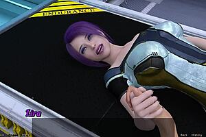 3D animated emo chick in space needs help in Stranded in Space 41