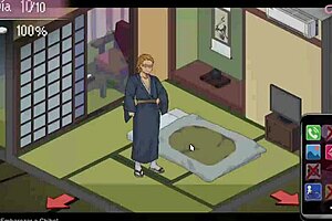 i got my new bitch in this hentai game ntraholic and she creampied with my old wife cheating on me part final