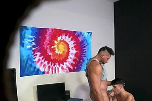 Stepson Lets His Daddy Take Care Of His Cock - Dadperv