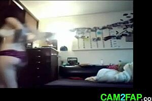 omg, this hot hairy teen with amazing tits is masturbating! so naughty 😍🔥