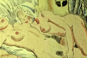 i just love these vintage erotic drawings, they make me feel all nostalgic and stuff.