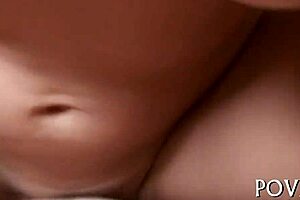 Want to see this teen suck pussy?