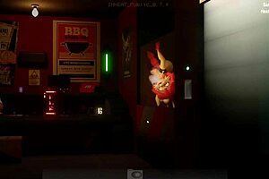 I'm in heat for rough furry fucking in FNAF hentai night club.