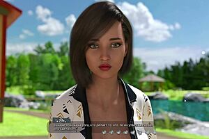 Helping hotties in outdoor gameplay adventure