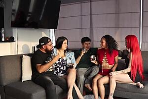 is this latina orgy with mia fenix ready?