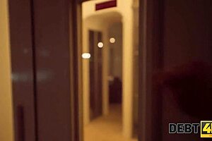 Debt4k: Janitorial Duty Turns into Gay Sex with Monster Cock