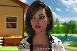 Helping hotties in outdoor gameplay adventure