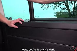 Petite Czech Girl Gets Fucked in Moving Van Backseat