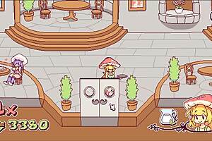 In this hentai game, chef takes huge futanari cock in ass episode 5