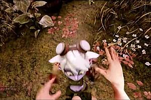 this wet anal blowjob in 3d anime is intense