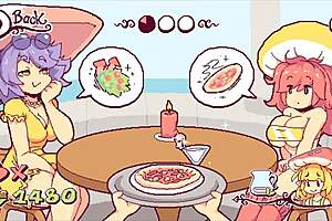 In this hentai game, chef takes huge futanari cock in ass episode 5