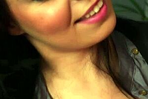 clothed british babe titfucks and handjobs rod