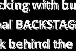 All day pounding busty Polly behind the scenes daily