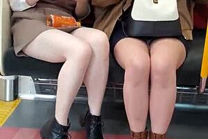 I love watching japanese cuties upskirt on the train, it's so teasing.