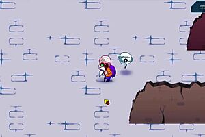 in kame paradise 2, chi chi cheats with roshi's big cock handjob