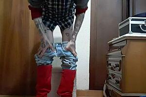 Melvincoficial enjoys gay sex with monster cock and false vagina