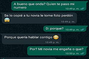 Vero's Friend, My Girlfriend's Whore, Texts Me