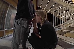 Draining two loads outside our hotel room.