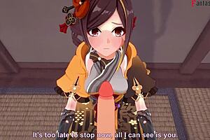 chiori blowjob sex 1 genshin impact full pov sheer fantasyking3