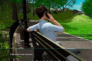 What big tits are you hiding in that outfit? he asks